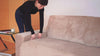 ¿Cómo arreglar funda de sofá terciopelo?