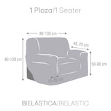 Eiffel Textile | Funda Sofá Sillón 1 Plaza Bielástica Roc Medidas