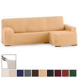 Funda Sofá Chaise Longue Elástica 1 Pieza Rústica Brazo Corto