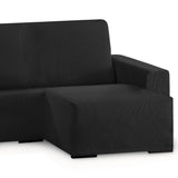 Funda Sofá Chaise Longue Elástica 1 Pieza Rústica Brazo Corto