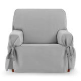 Protector Cubre Sillon Sofá Funda Lazos Royale Gris Oscuro - Eiffel Textile