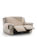 Cubre Sofá Relax Reclinable Acolchado Reversible Luna Rombos (2 Asientos)