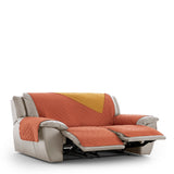 Cubre Sofá Relax Reclinable Acolchado Reversible Luna Rombos (2 Asientos)