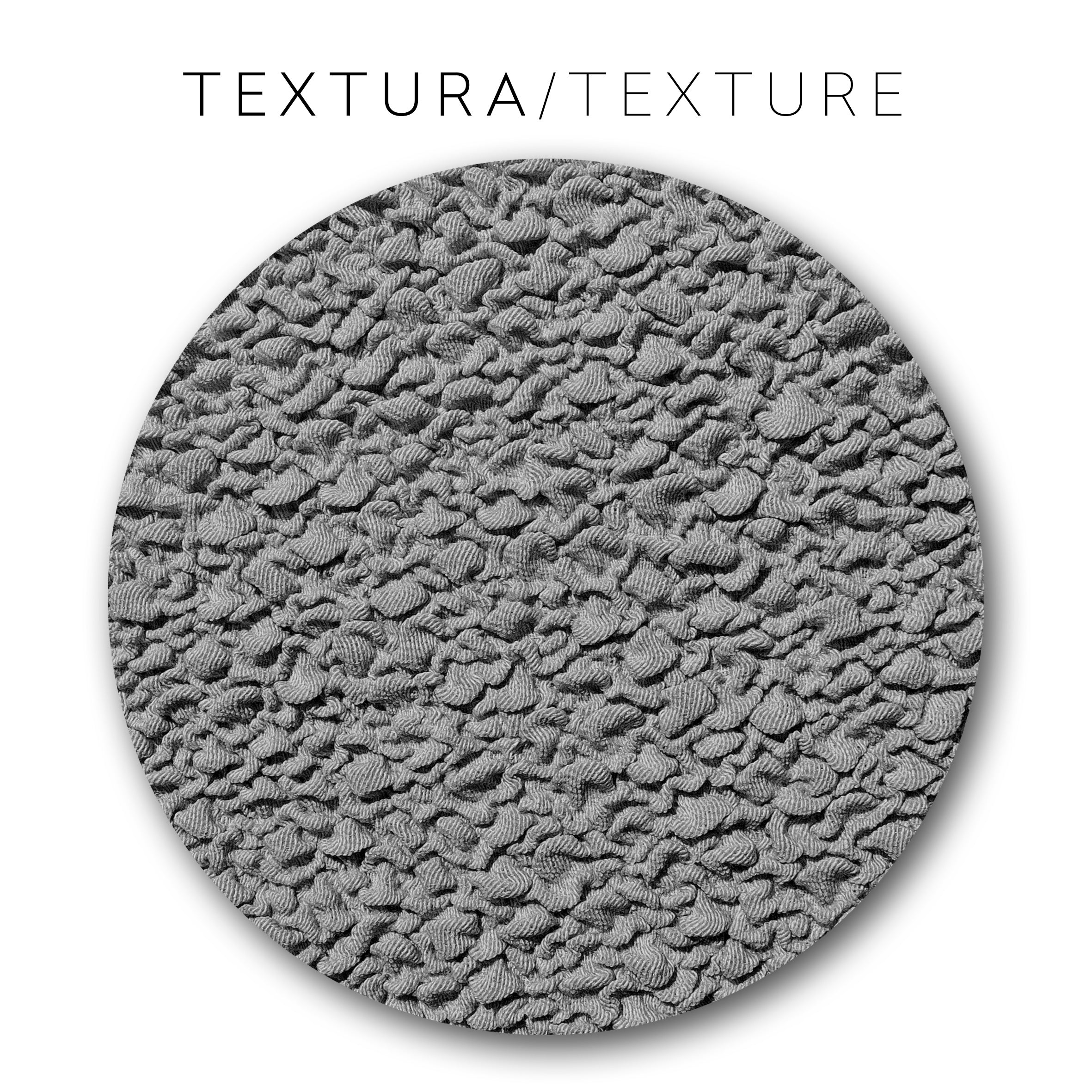 Eiffel Textile | Textura Funda Sofá Sillón 1 Plaza Bielástica Roc Gris Claro