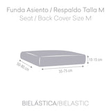 Funda Asientos / Respaldos Bielástica Bronx