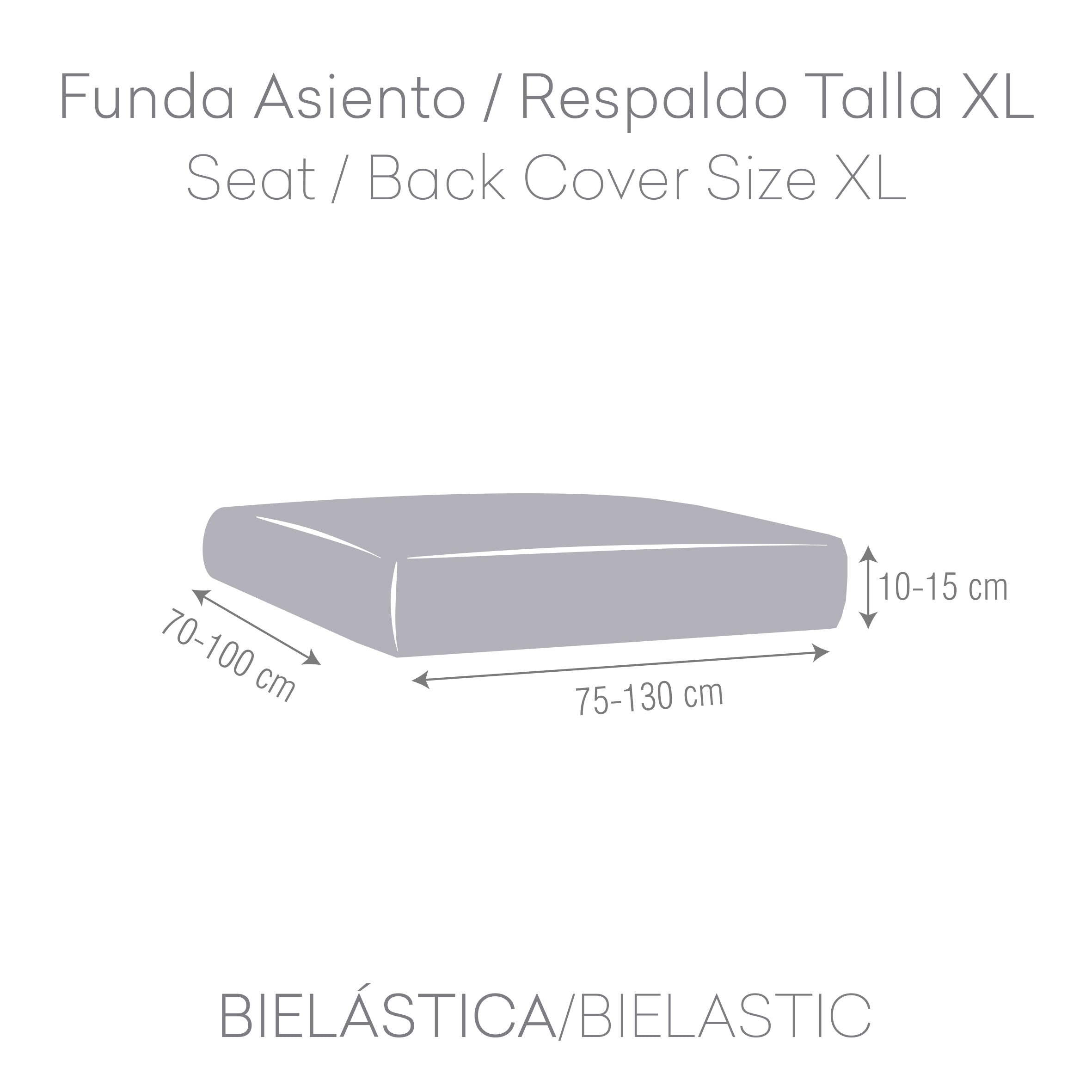 Funda Asientos / Respaldos Bielástica Bronx