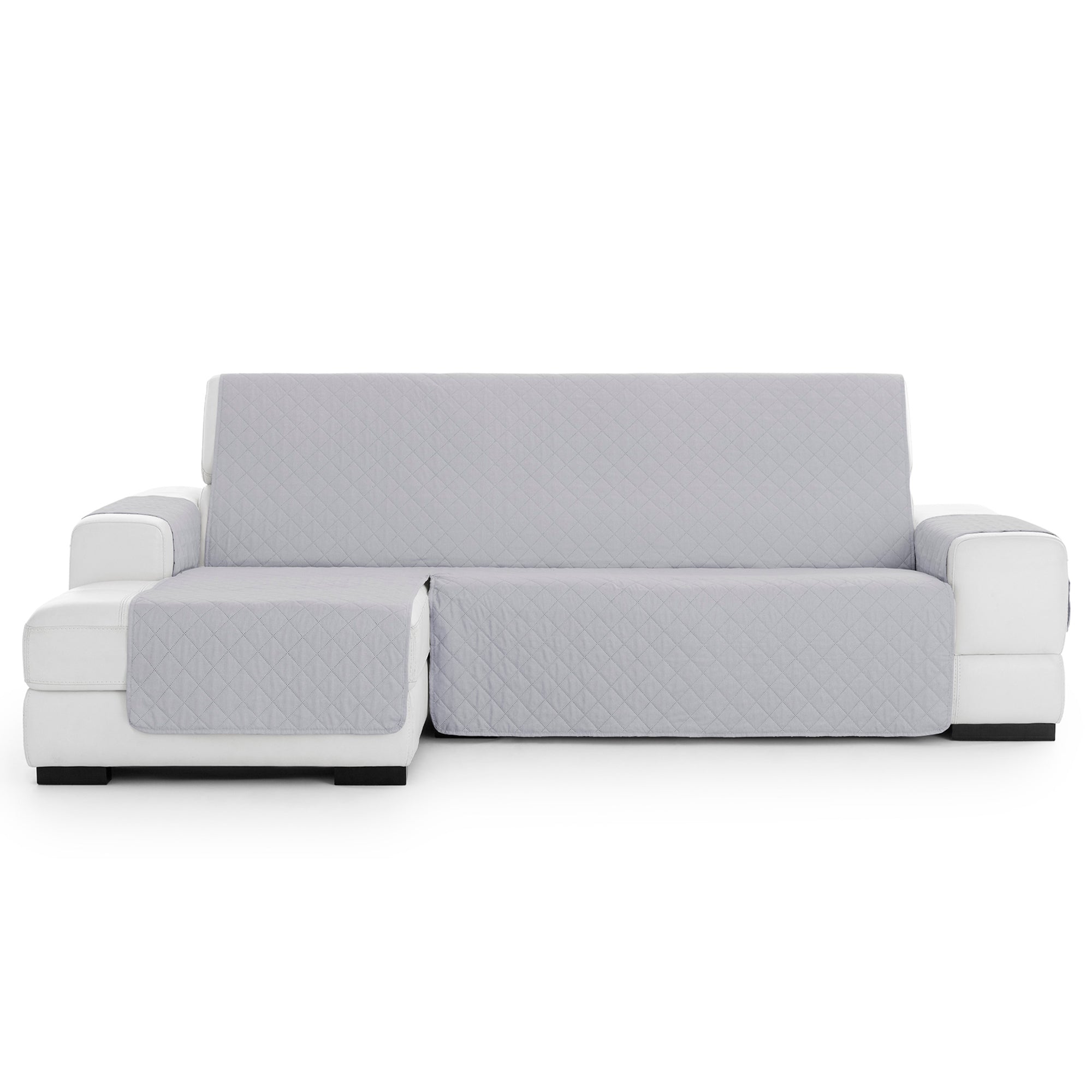 Protector Cubre Sofá Chaise Longue Acolchado Antideslizante Atenea Rombos