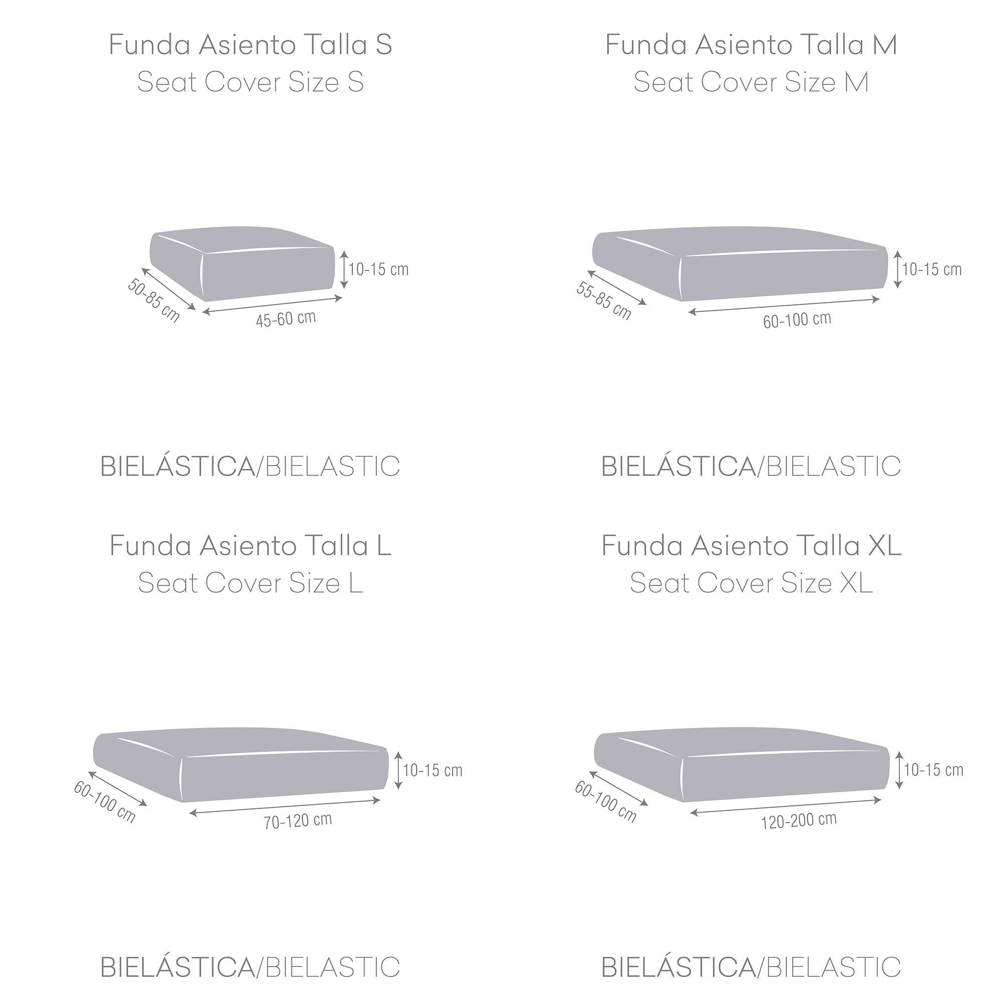 Funda Asientos / Respaldos Bielástica Roc