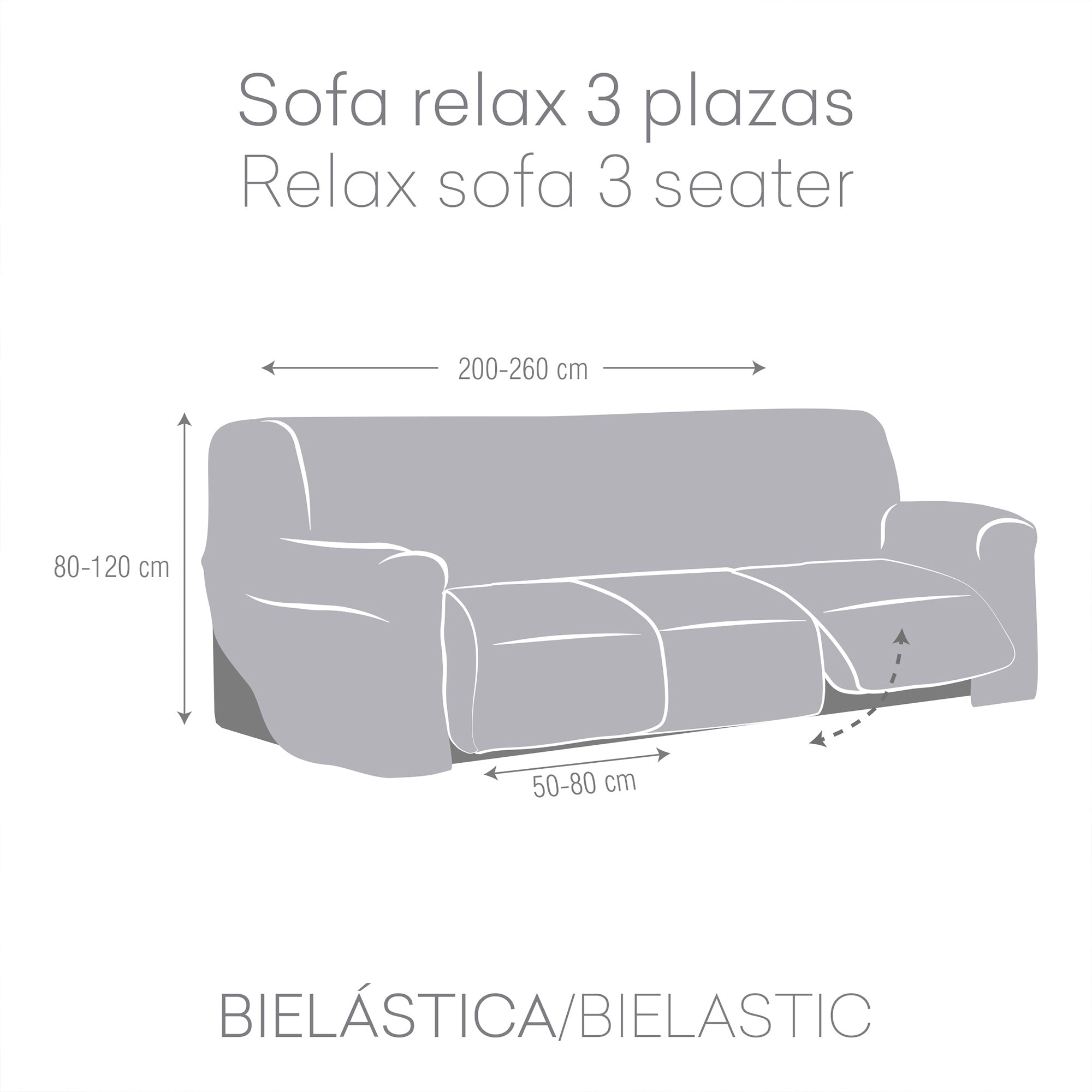 Cubre sofá 3 plazas