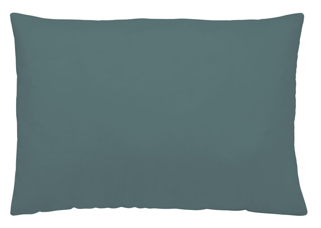 Naturals Funda de Almohada Algodón Lisa 90 cm Verde Oscuro - Eiffel Textile
