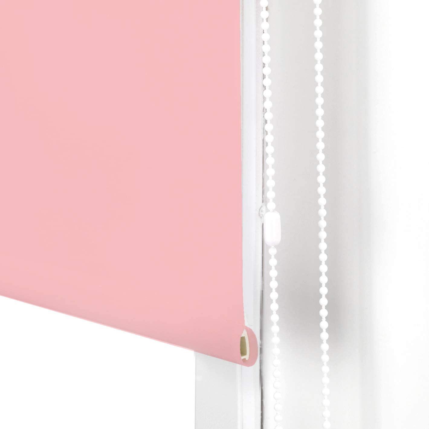Blindecor Estor Liso Translúcido Modelo Ara Rosa - Eiffel Textile