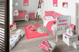 Frikids Funda Nordica + Funda Almohada Cuna Rosa Neverending Dreams. - Eiffel Textile