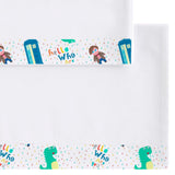 Frikids Juego Sabana+Bajera+Funda Almohada Cuna Who Are You. - Eiffel Textile