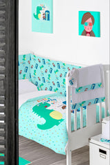 Frikids Juego Sabana+Bajera+Funda Almohada Cuna Who Are You. - Eiffel Textile