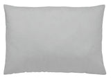 Naturals Funda de Almohada Algodón Lisa 90 cm Gris Palido - Eiffel Textile