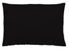 Naturals Funda de Almohada Algodón Lisa 110 cm Negro - Eiffel Textile