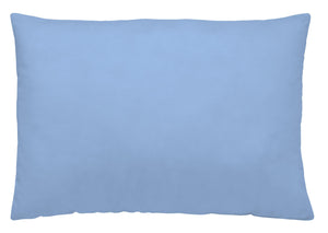 Naturals Funda de Almohada Algodón Lisa 90 cm Azul Claro - Eiffel Textile