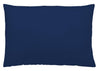 Naturals Funda de Almohada Algodón Lisa 90 cm Azul Marino - Eiffel Textile