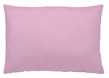 Naturals Funda de Almohada Algodón Lisa 110 cm Rosa Claro - Eiffel Textile