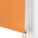 Blindecor Estor Liso Opaco Blackout Modelo Draco Naranja - Eiffel Textile