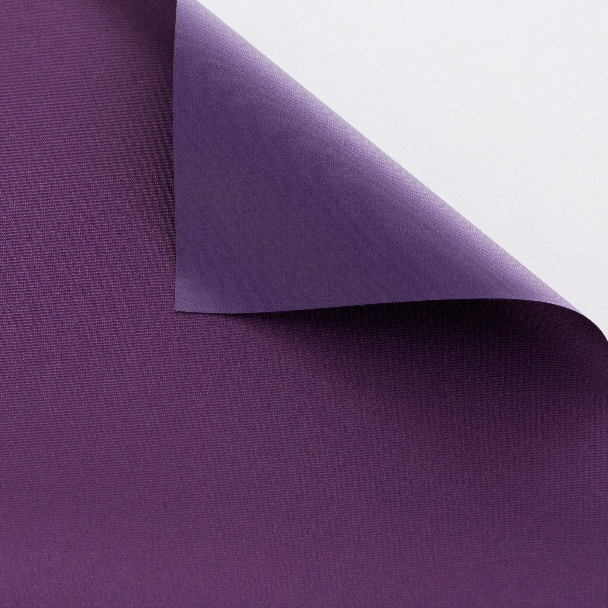 Blindecor Estor Liso Opaco Blackout Modelo Draco Violeta - Eiffel Textile