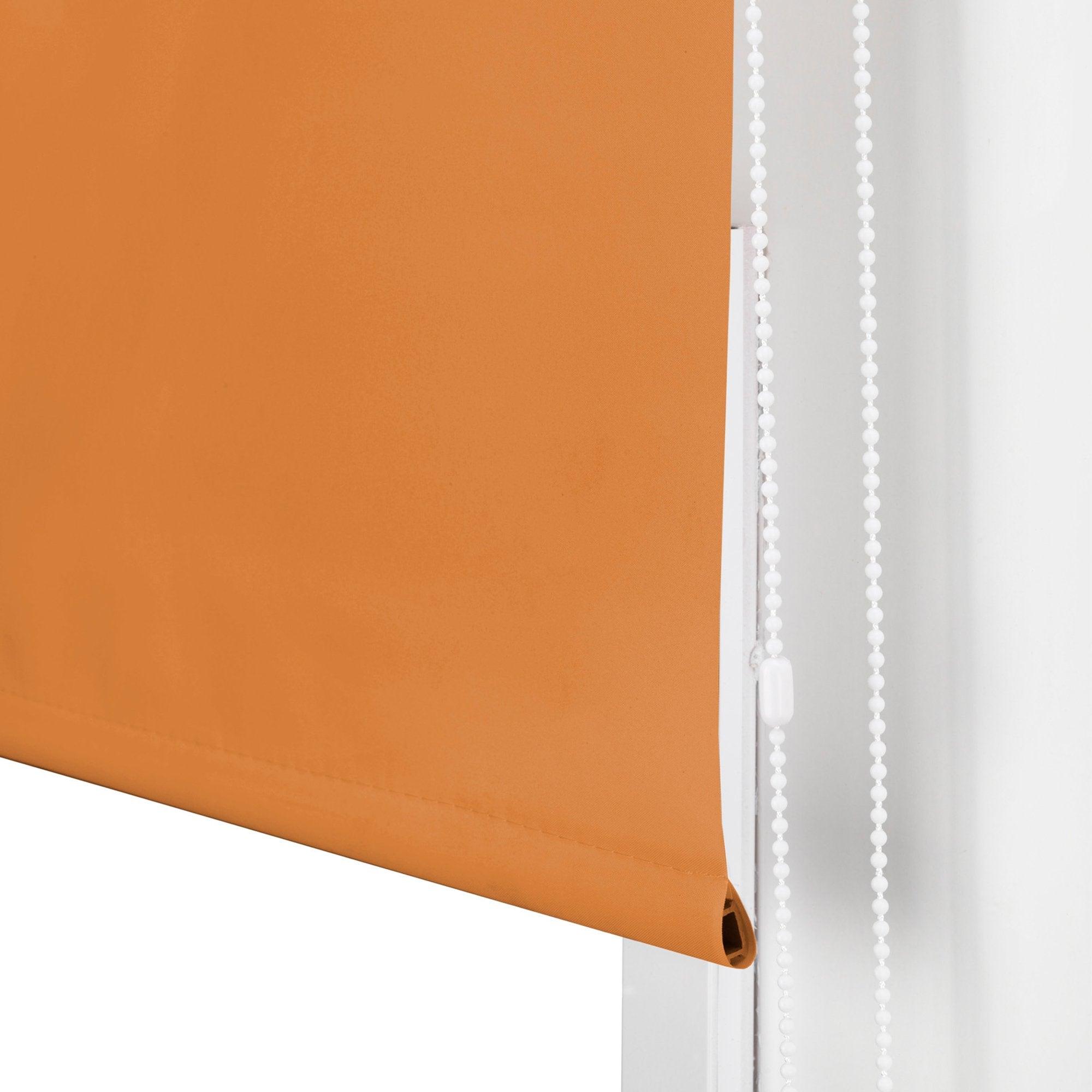 Blindecor Estor Liso Translúcido Modelo Ara Naranja - Eiffel Textile