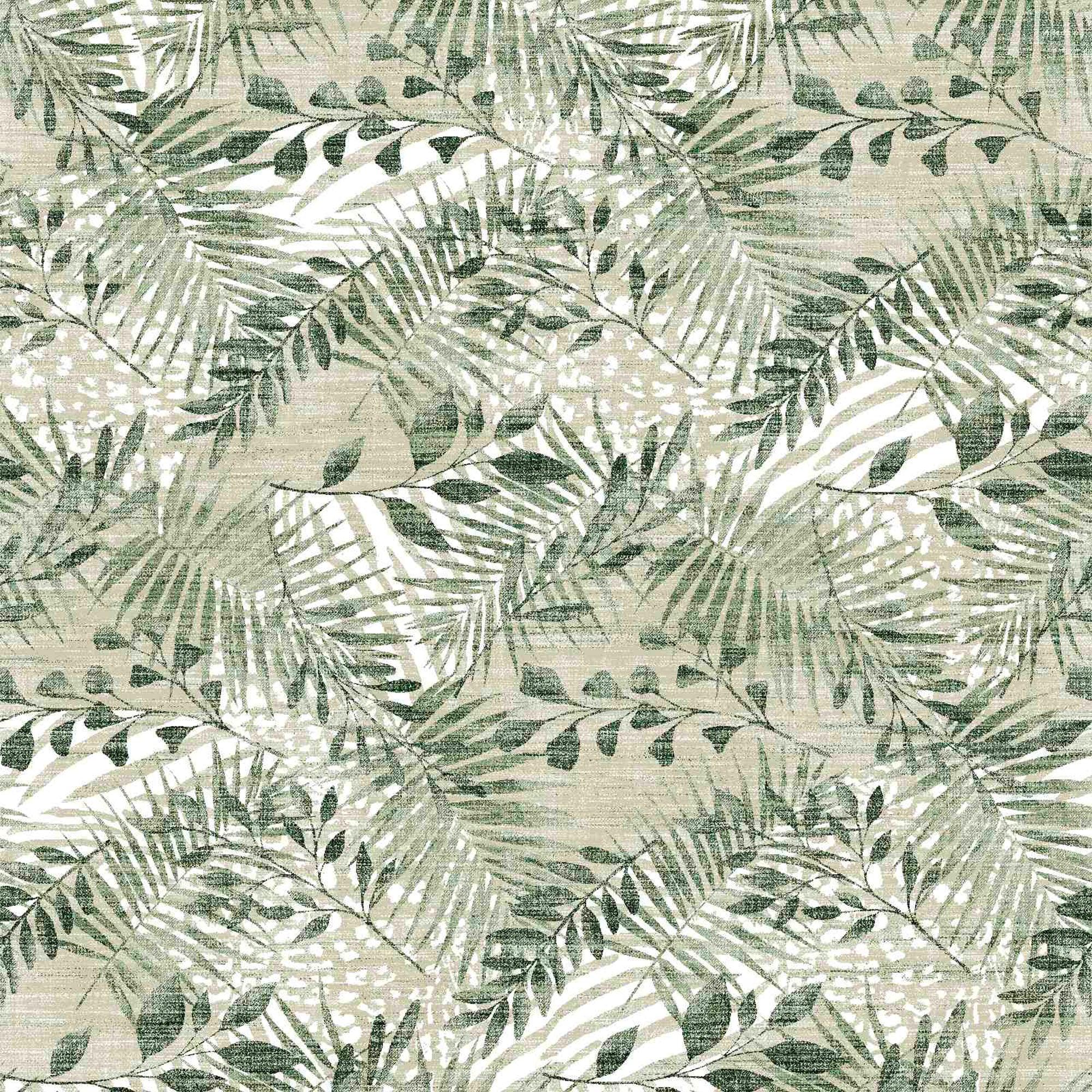 Vipalia Mantel Resinado Antimanchas Foliage Verde - Eiffel Textile