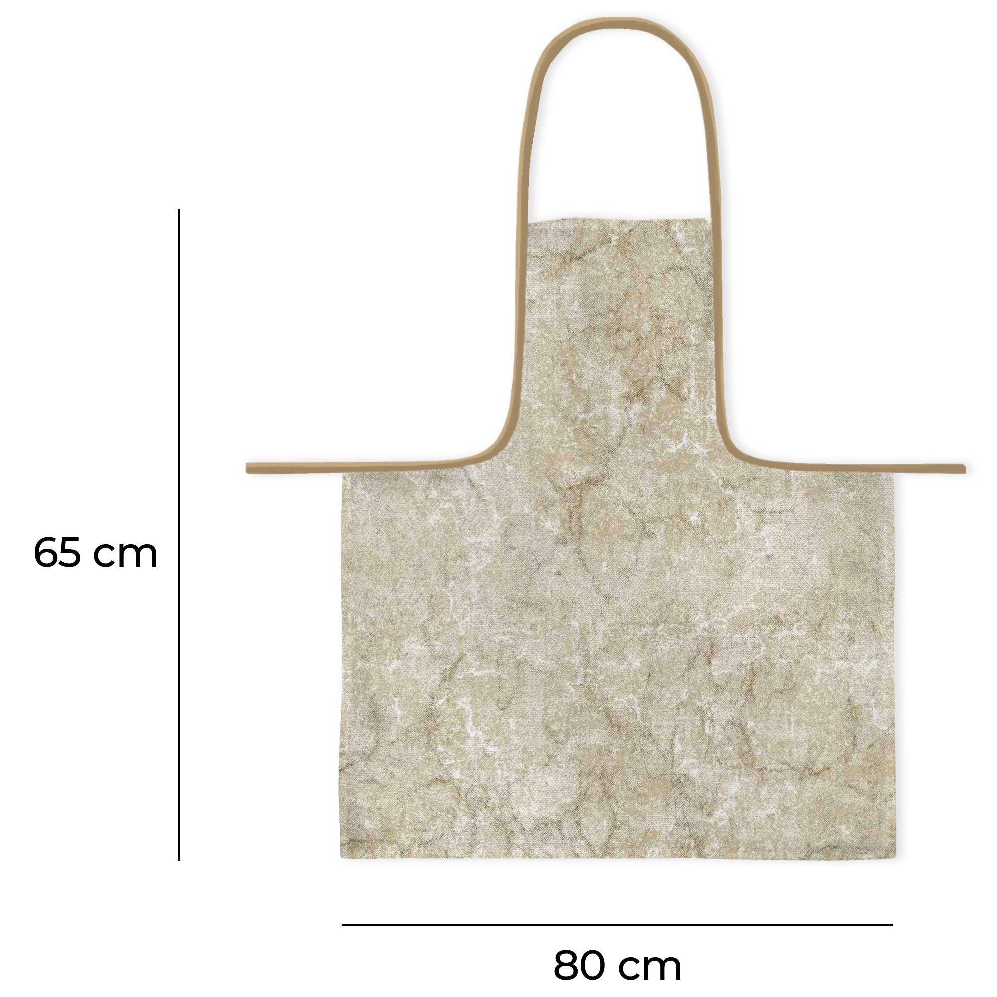 Vipalia Delantal Resinado Antimanchas Marmolado - Eiffel Textile