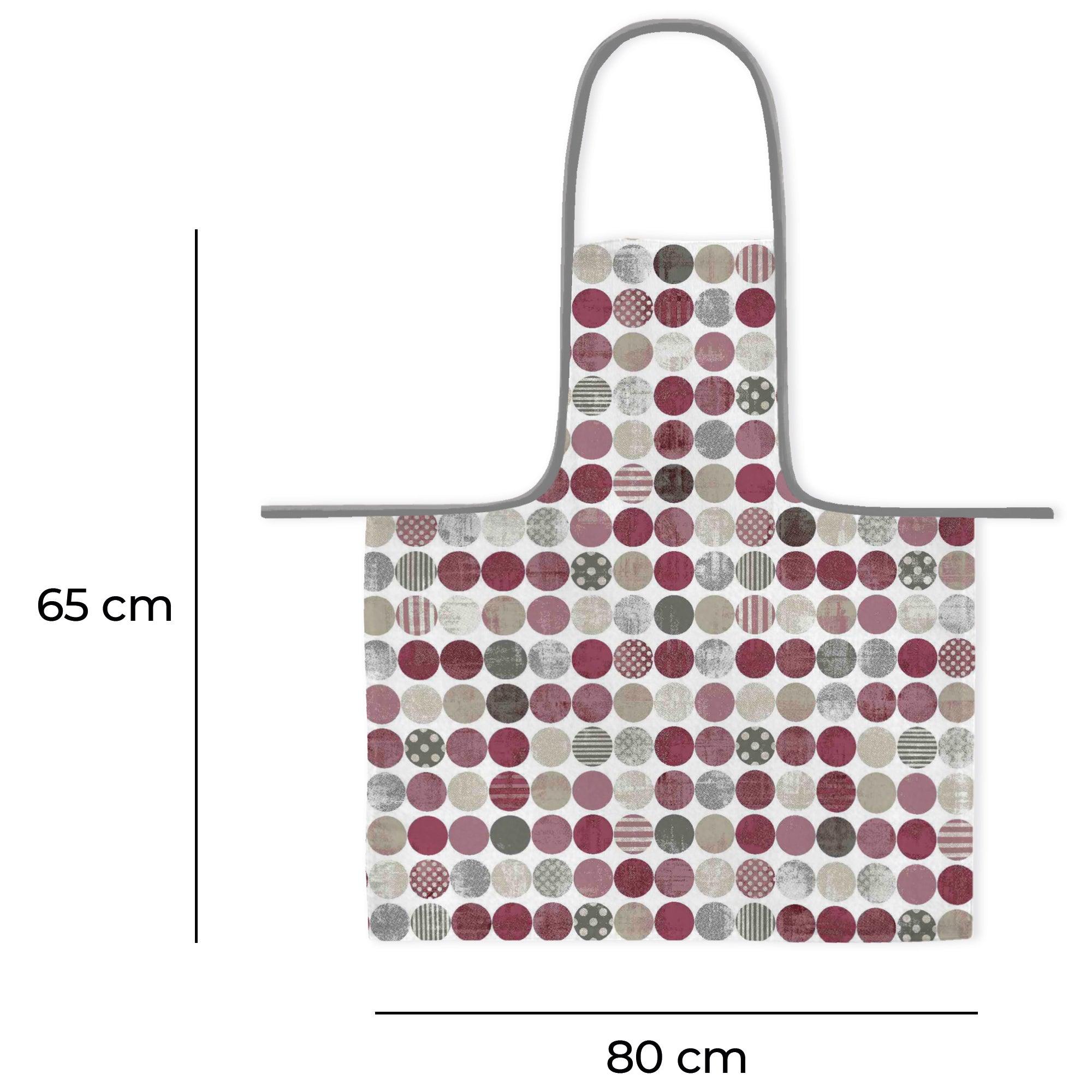 Vipalia Delantal Resinado Antimanchas Confeti - Eiffel Textile