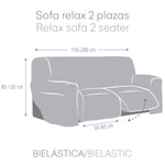 Funda Sofá Relax Reclinable Bielástica Roc (2 asientos) - Eiffel Textile