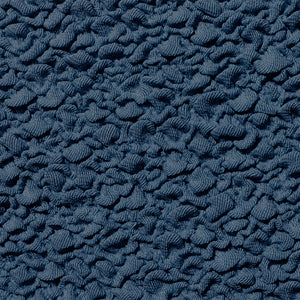 Funda Sofá para Chaise Longue Relax Reclinable Bielástica Roc Azul textura - Eiffel Textile