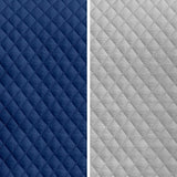 Protector Cubre Sofá Acolchado Reversible Rombos - Eiffel Textile