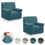 Pack de Fundas de Sillón Bielástica Velvet Set 1+1 Plazas