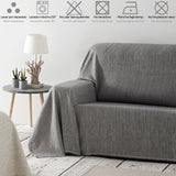 Vipalia Pack 2 Unidades Plaid Multiusos Modelo Trama. Colcha Manta Sofa o Cama - Eiffel Textile