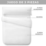 Juego Funda Nordica + Funda Almohada + Bajera - Eiffel Textile