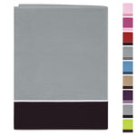 Juego de Sabanas Liso Bicolor 100% Poliester - Eiffel Textile