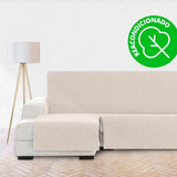 Protector Cubre Chaise Longue Elite Chenilla 290 cm Izquierdo Marfil (REACONDICIONADO A+) - Eiffel Textile