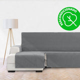 Protector Cubre Chaise Longue Elite Chenilla 240 cm Izquierda Gris (REACONDICIONADO A+) - Eiffel Textile