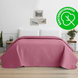 Colcha Bouti Lisa Acolchada Reversible Rombos Cama 90 cm Rosa (REACONDICIONADO A+) - Eiffel Textile