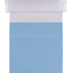Estelia Sábana Encimera Color Azul Claro 144 Hilos 50% Algodón 50% Poliéster - Eiffel Textile