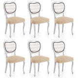 Funda de Silla Bielástica Pack 6 Unidades Modelo Roc Beige - Eiffel Textile